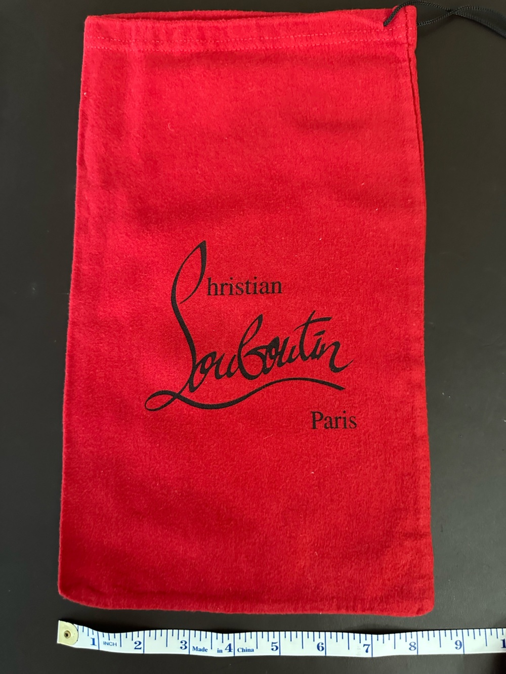 Christian Louboutin Red Logo Dust Bag